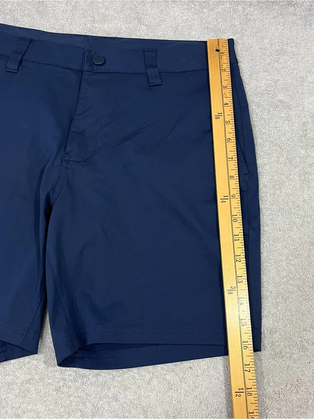 Rhone Shorts Mens 30 Blue Commuter Performance Stretch Chino Travel 7” Inseam